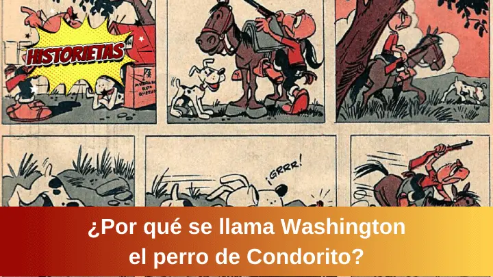 por qué se llama Washington el perro de Condorito